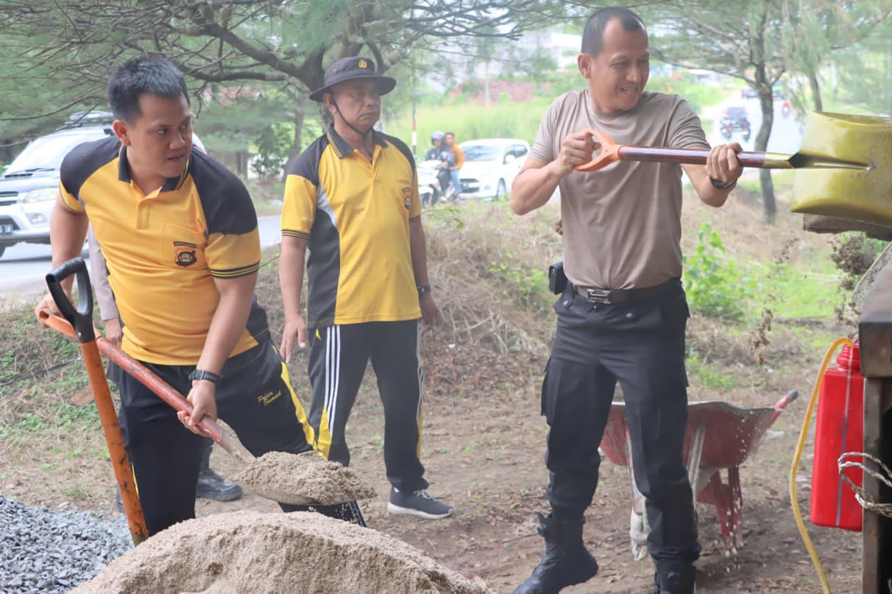 Polres Ogan Ilir Laksanakan Gerakan Indonesia ASRI melalui Program BELIDA Polda Sumsel