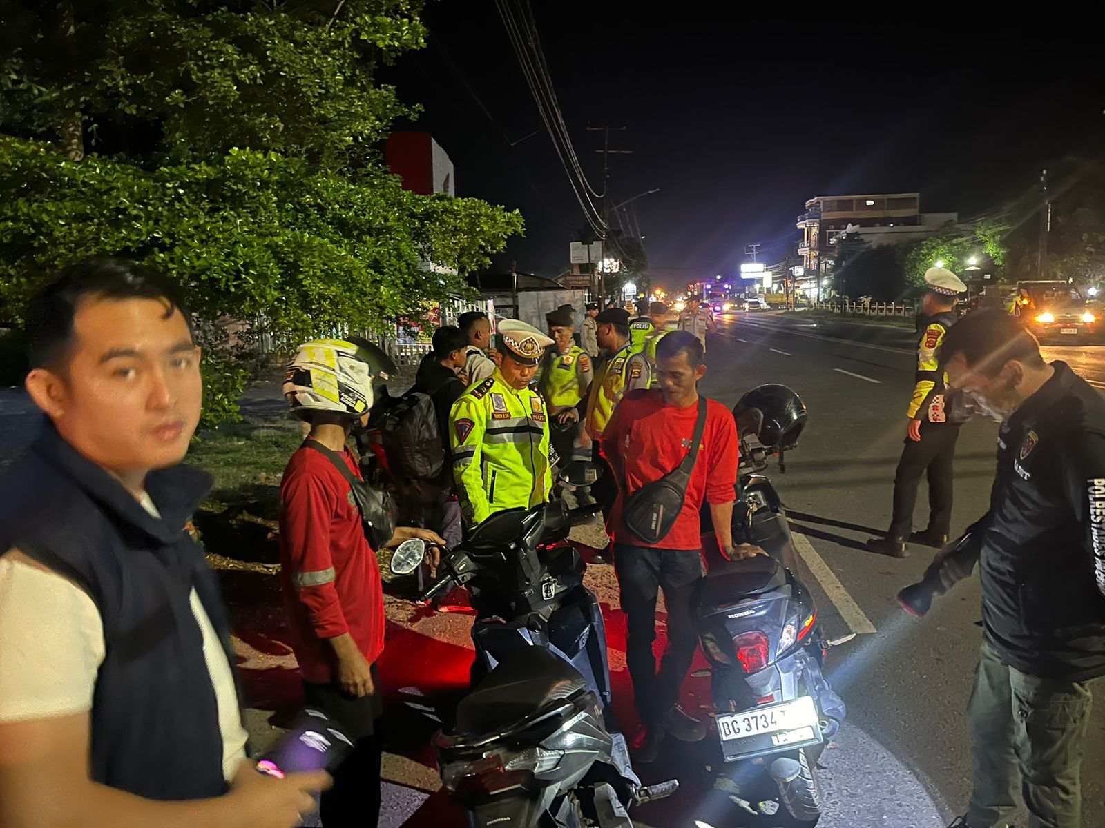 Polres Ogan Ilir Gelar Patroli dan Razia Malam Hari