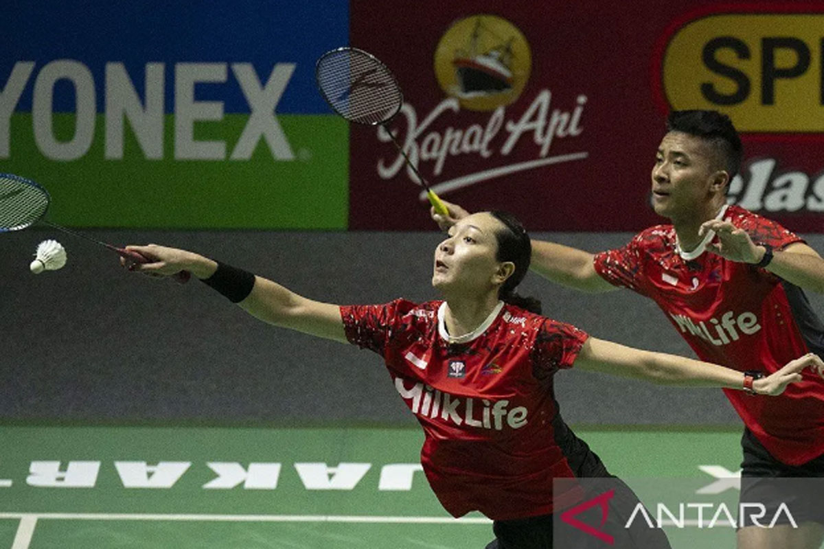 Hasil Korea Masters 2024 - Butuh Adaptasi Lapangan, Dejan/Gloria Melangkah ke Perempat Final