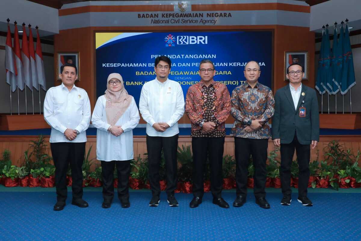 BRI Perkuat Sinergi dengan Badan Kepegawaian Negara untuk Peningkatan  Layanan Perbankan