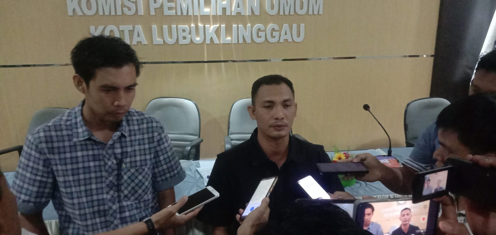 Ketua KPU Lubuklinggau Tepis Isu Mengkrucut Dua Pasang Balon Pilwako Lubuklinggau 