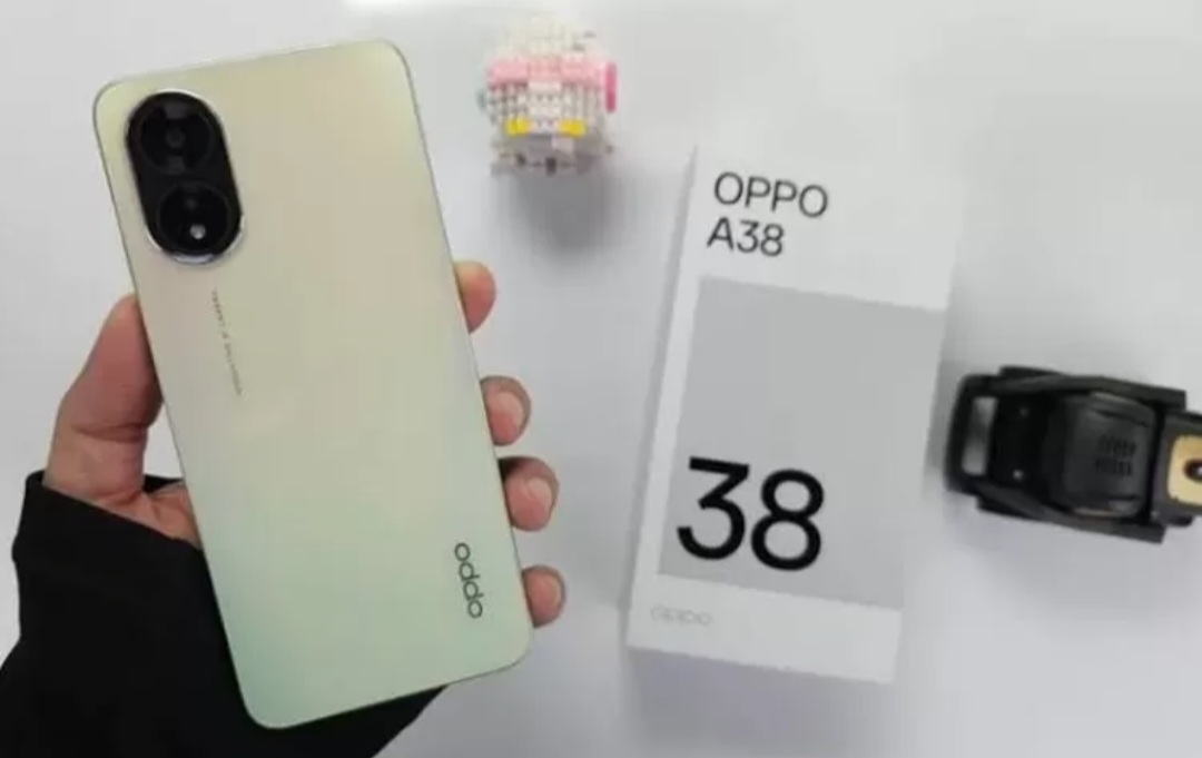 OPPO A38 Harganya Makin Terjangkau, Desain Mewah dan Dibekali Supervooc 33 Watt 