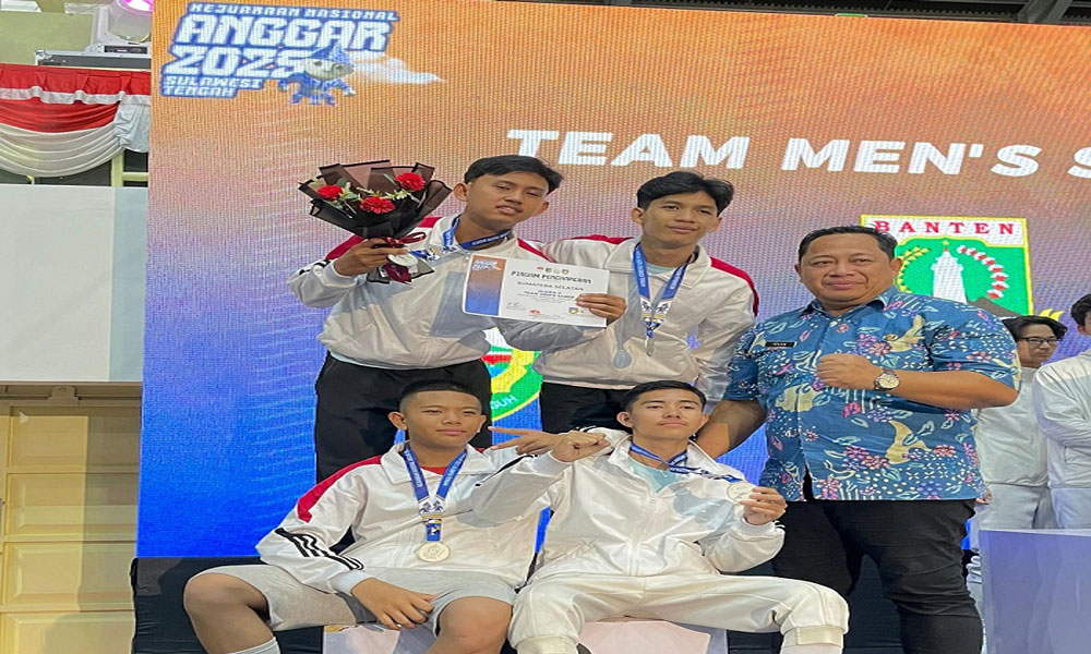 Tim Anggar Sumsel Raih Runner-Up Kejurnas Palu 2025