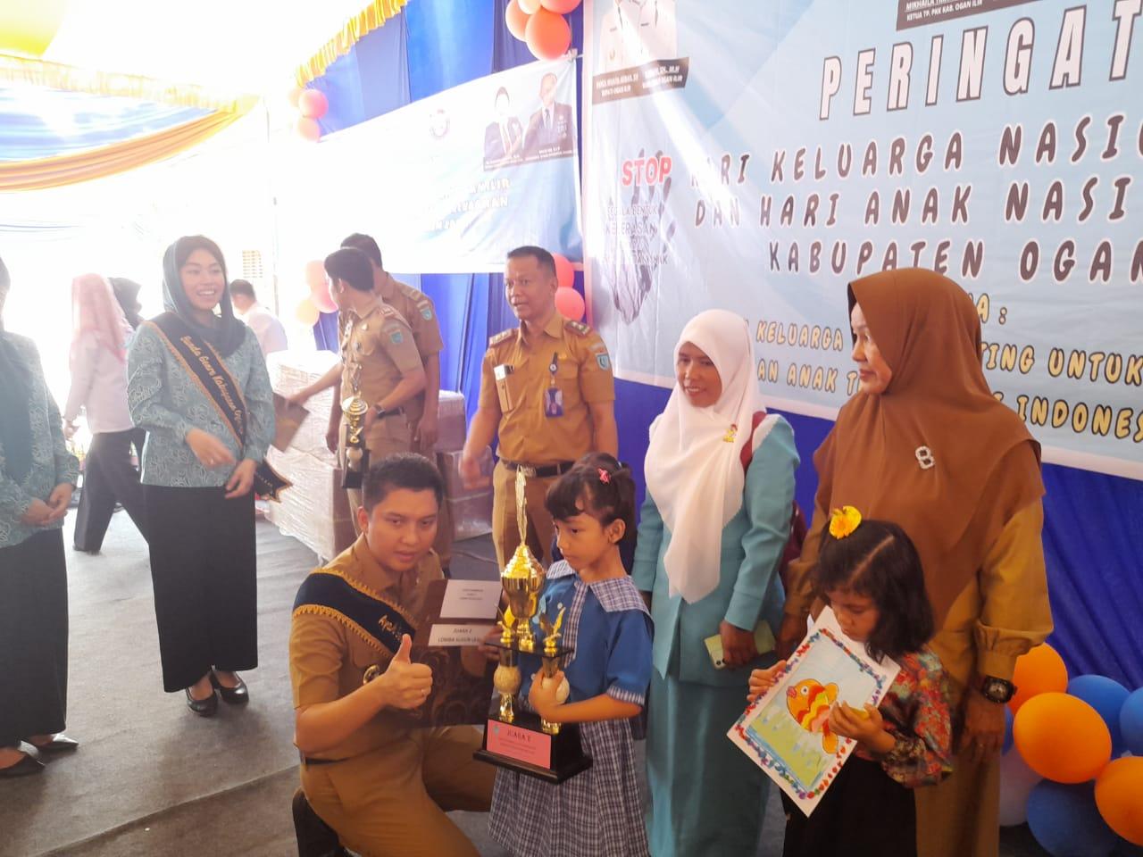 HKN Ke 39 di Ogan Ilir , Digelar Lomba Kreatif Anak 