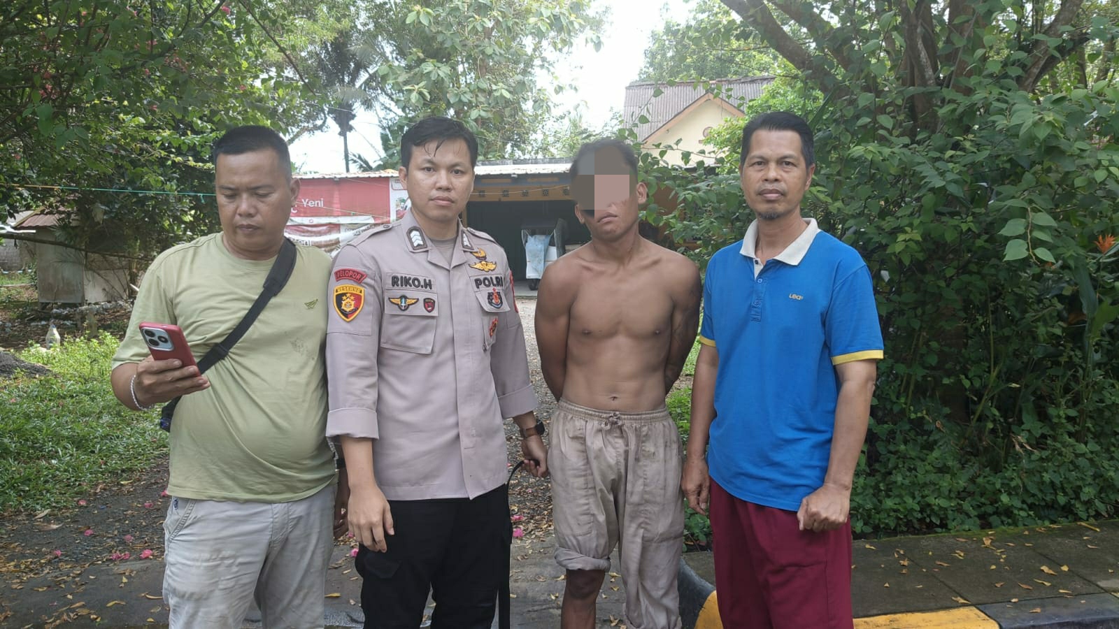 Masuk  Rumah Kosong Bawa Kabur Handphone,  Polres Ogan Ilir Tangkap  Pelakunya