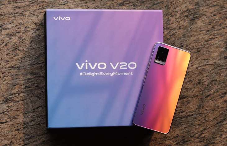 Vivo V20: Body Ramping dan Ditenagai Performa Kencang Qualcomm Snapdragon 720G