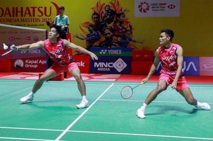 Indonesia Masters 2025 - Luar Biasa, Shohibul/Fikri Pulangkan Setengah Juara Dunia