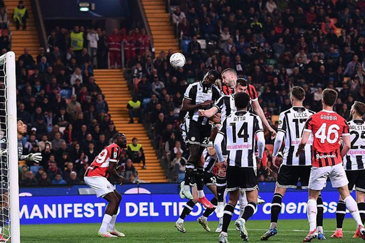 Serie A 2024-2025 - Milan Pesta di Kandang Udinese, Menang 4-0