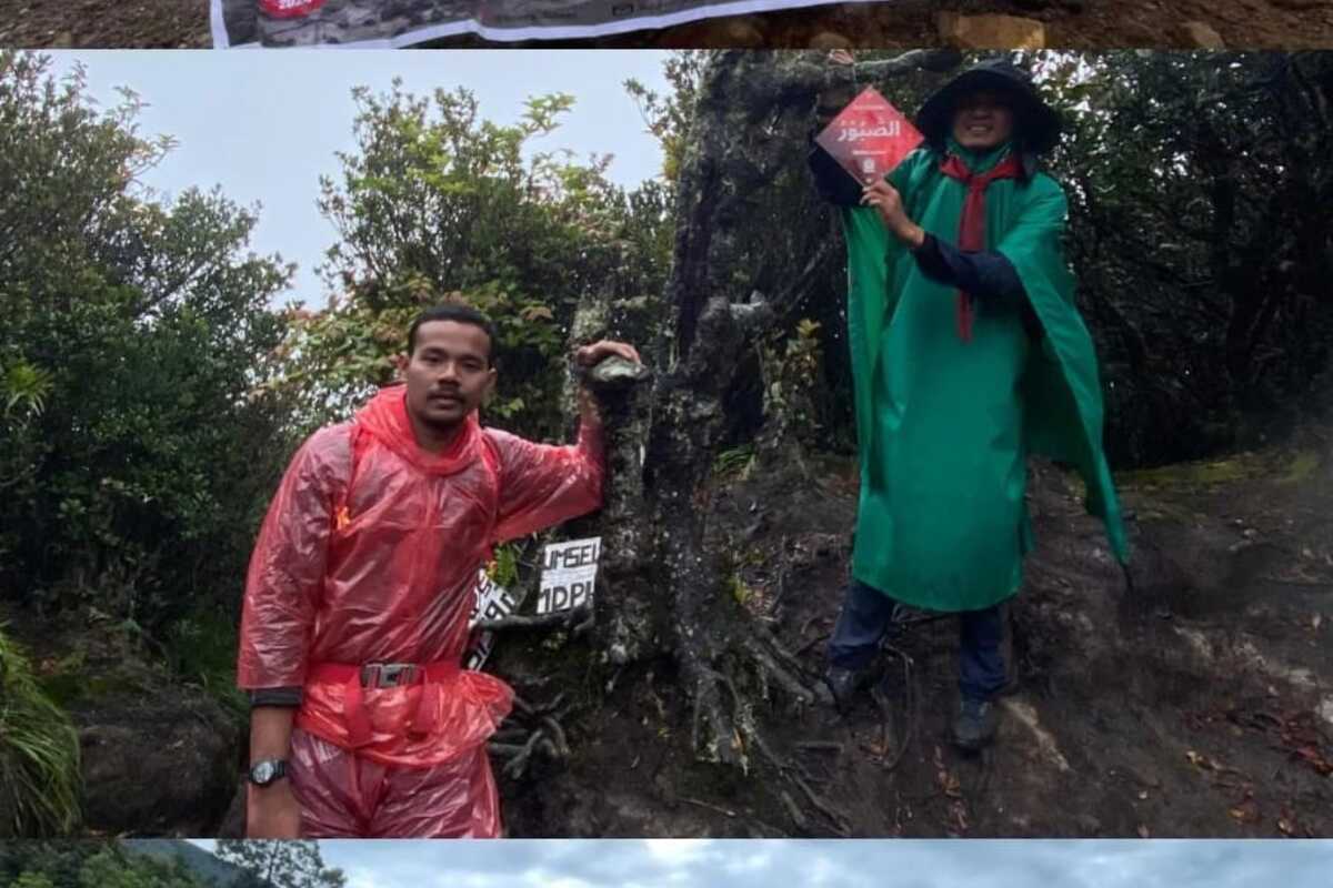 Brimpals FH UMP Berhasil Merevitalisasi Plang Nama Asmaul Husna di Gunung Dempo