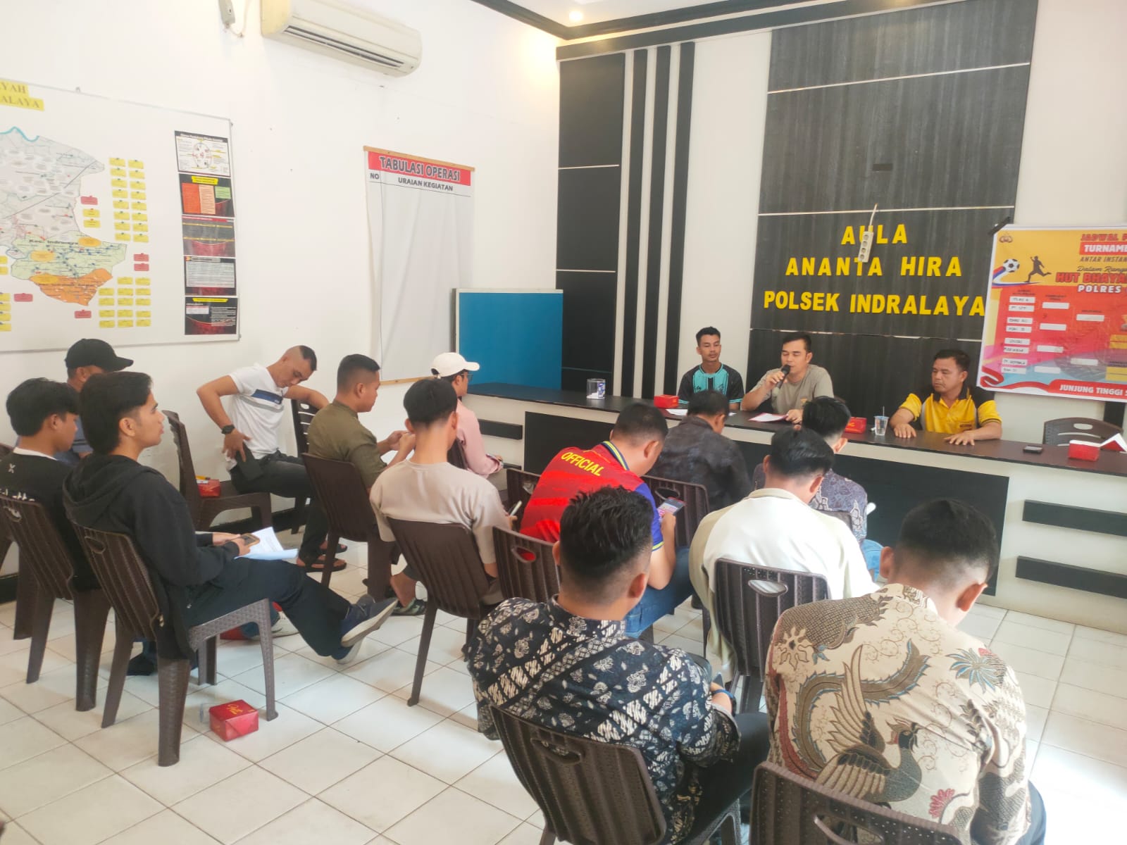 PWI Ogan Ilir Kirim Tim Ikuti  Futsal HUT  ke 79 Bhayangkara