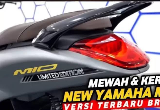 Mio 110 Versi 2024, Skuter Matik Desain Klasik