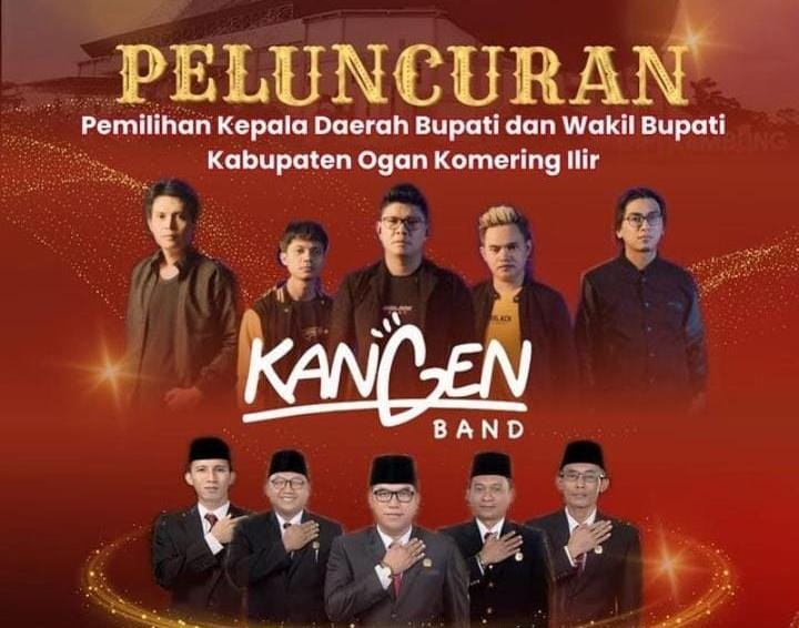 Kangen Band Meriahkan Launching Pilkada OKI