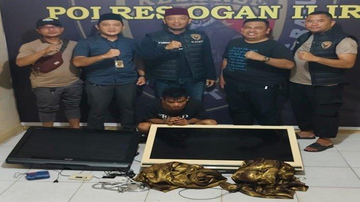 Ruman Kosong Dimasuki Maling Melalui  Atap Rumah