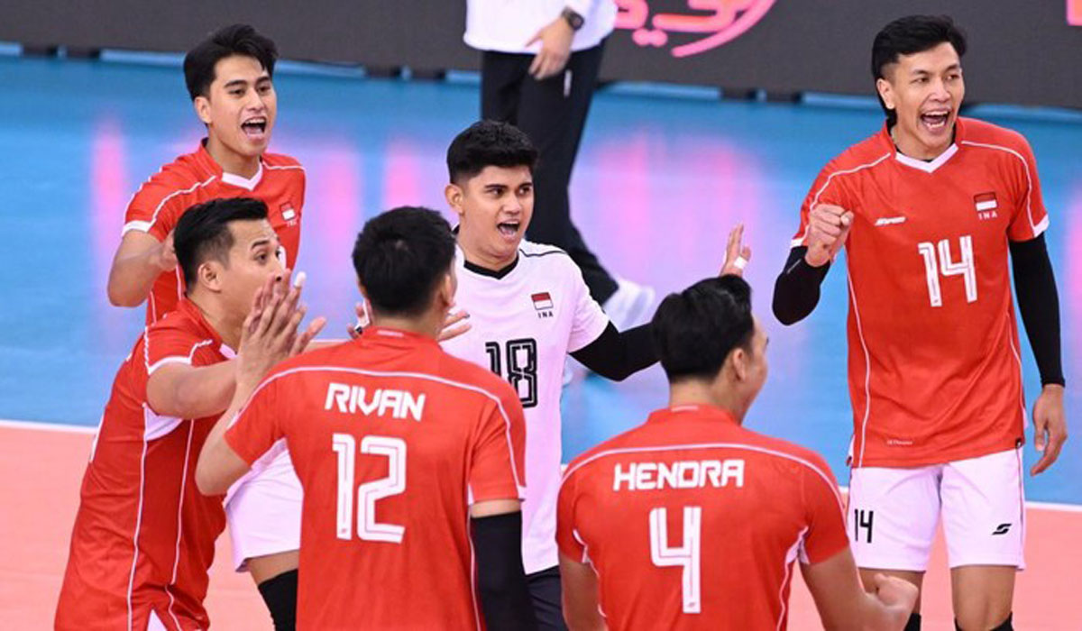 Dramatis, Indonesia Kalahkan Vietnam 3-2 di AVC Nations Cup 2025 