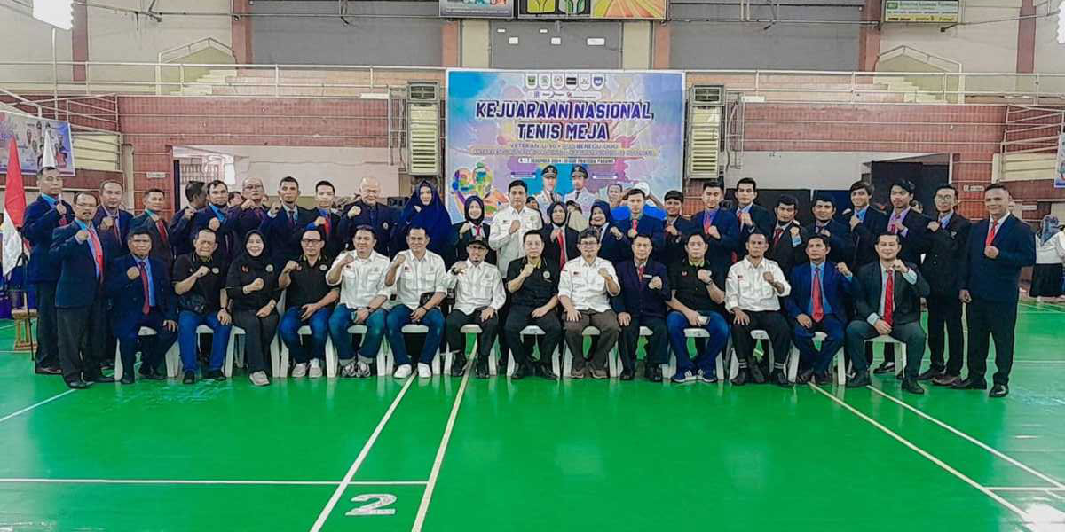 Kejurnas Tenis Meja PB PTMSI-Pengprov PTMSI Sumbar Resmi Dibuka, 14 Provinsi Berpartisipasi
