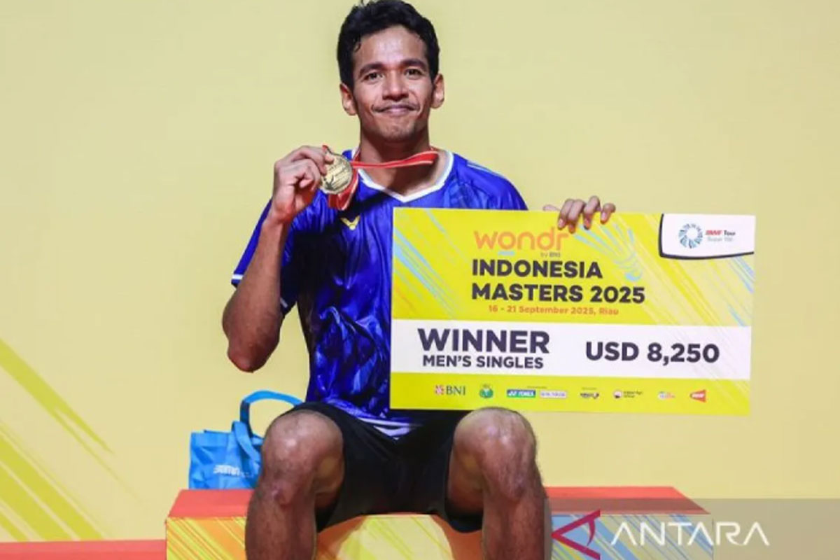 Paceklik Gelar Berakhir, Chico Dwi Wardoyo Juara Indonesia Masters 2025