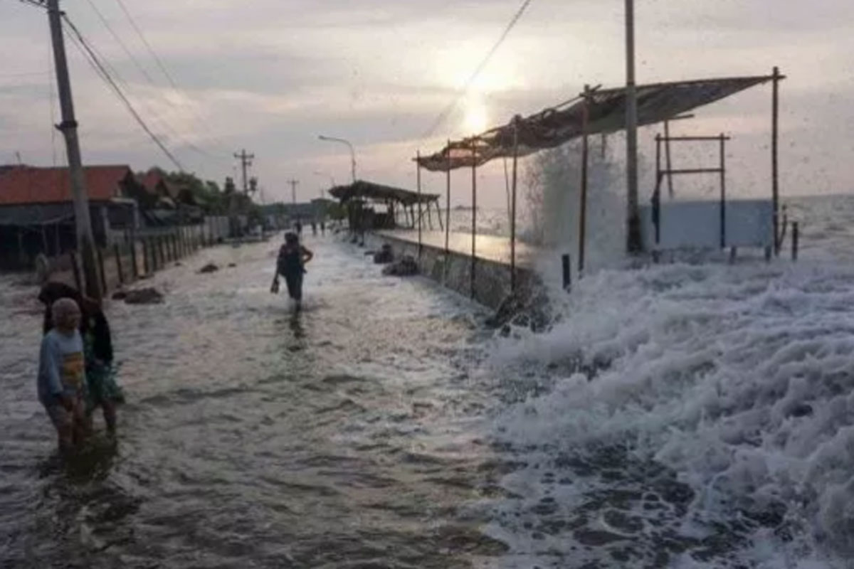 Pantura Bakal Dilanda Banjir Rob Malam ini, Masyarakat Diminta Waspada