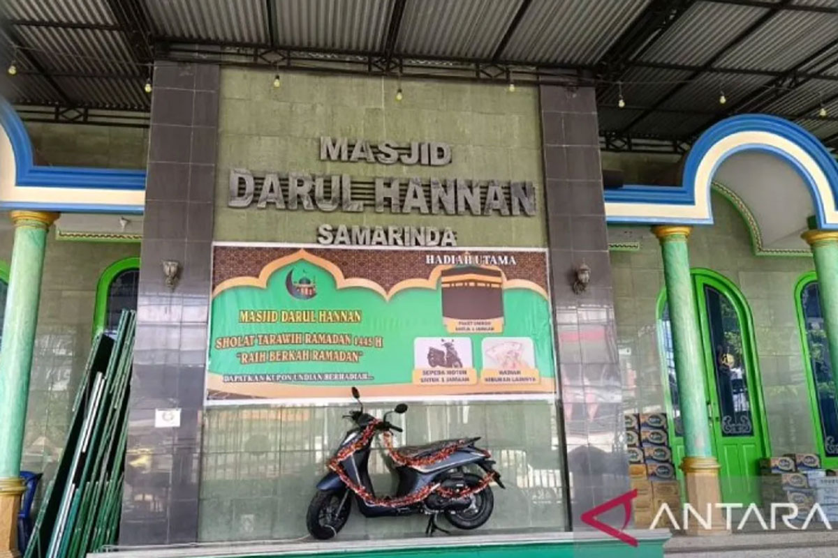 Tarawih di Masjid Darul Hannan Samarinda Dapat Hadiah Sepeda Motor-Paket Umrah