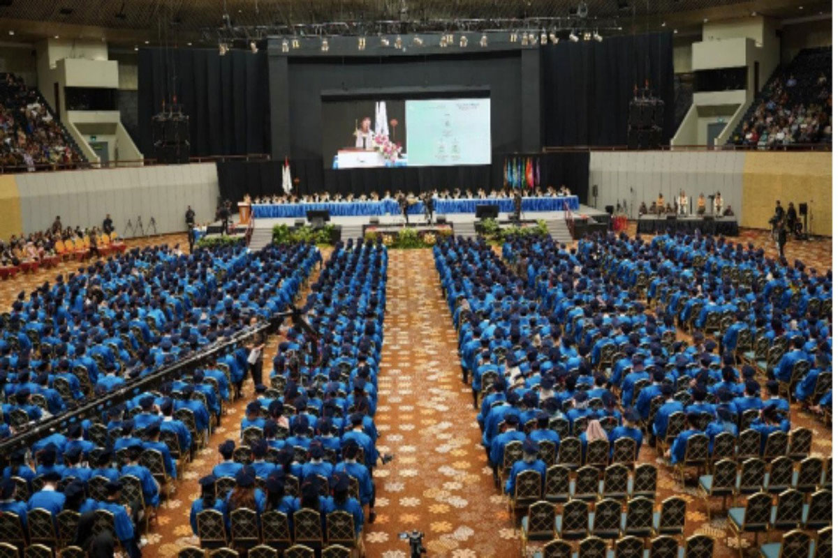 Wisuda 4.441 Mahasiswa, BINUS University Klaim 80 Persen Lulusan Bekerja 