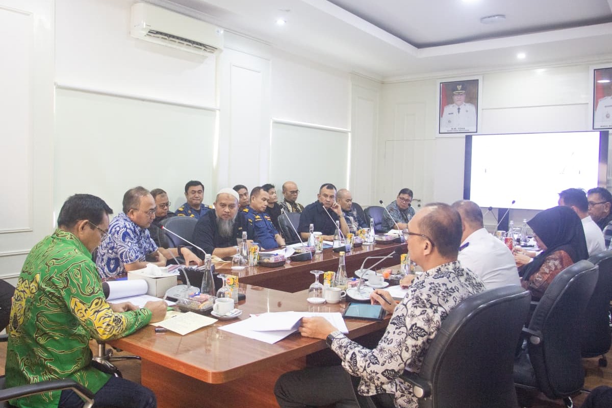 Revitalisasi Jembatan P6 Lalan Dikebut, Wabup Muba Pimpin Rapat Evaluasi