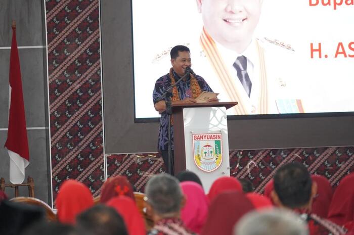 Lestarikan Budaya, Bupati Banyuasin Launching Sang Purba