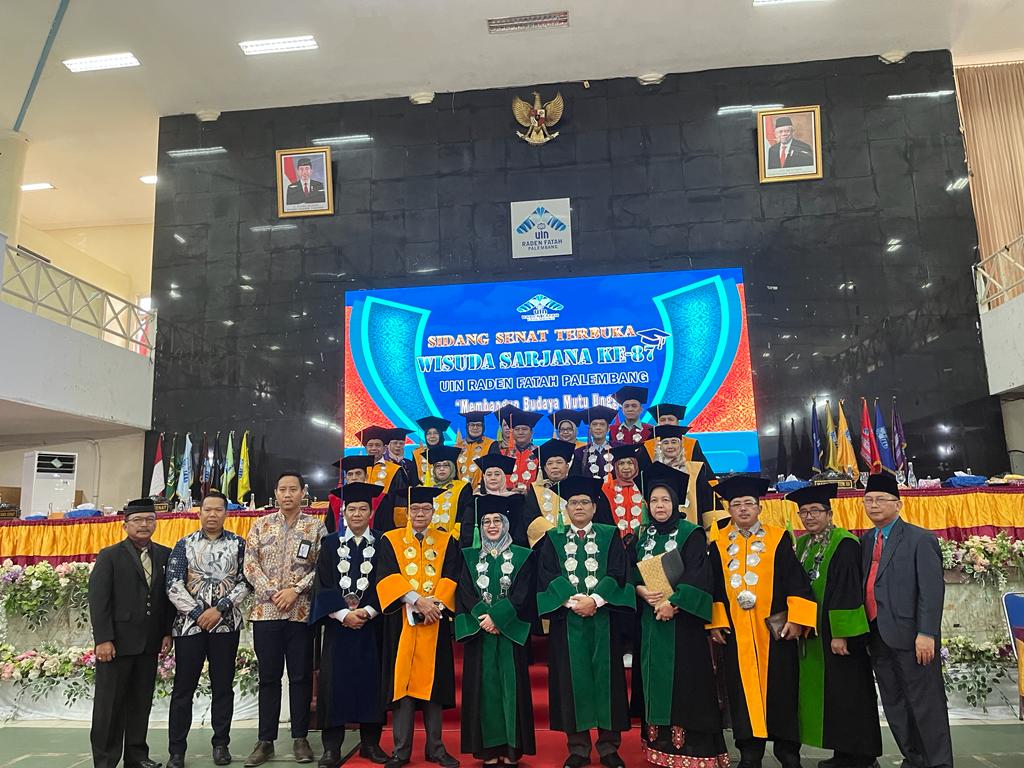 Lantik 1200 Wisudawan, Rektor Dorong Lulusan UIN Raden Fatah Lanjut Studi Luar Negeri