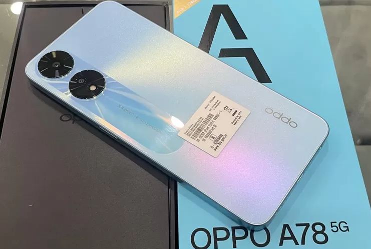 OPPO A78 5G : Disupport Fitur NFC dengan Kamera Utama 50 MP