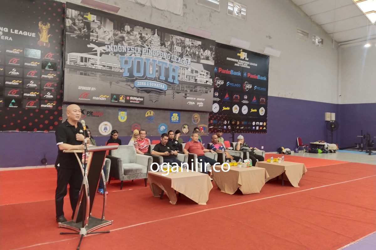 Indonesia Pingpong League II Zona Sumatera Resmi Dimulai, 108 Petenis Meja dari 10 Klub Berkompetisi