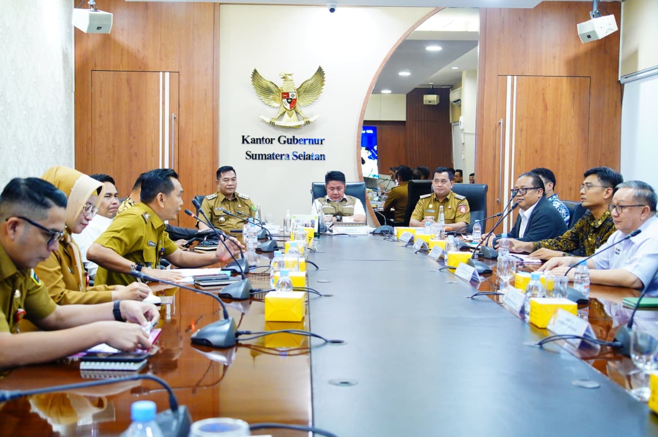 Rapat Migas di Kantor Gubrrnur, Bupati Muba Dukung Ketahanan Energi 