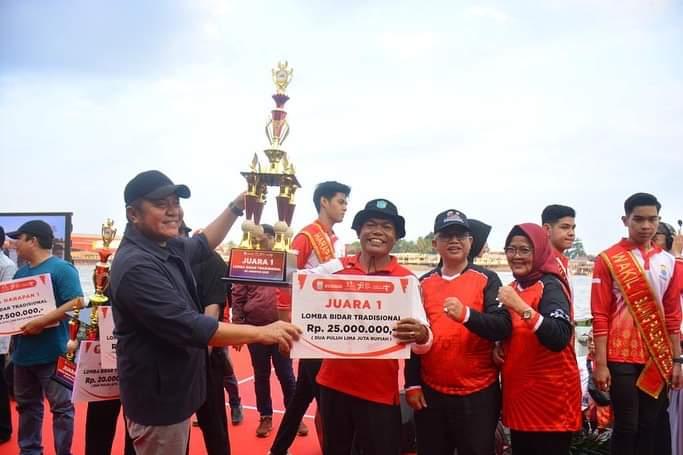 Ogan Ilir Juara,  Tiada Duanya Dalam Lomba Perahu Bidar