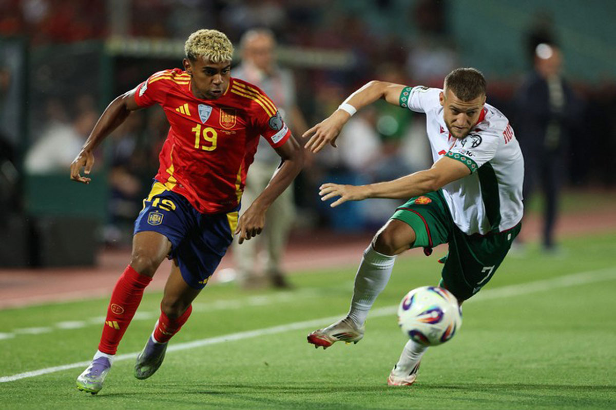 Kualifikasi Piala Dunia 2026 Zona Eropa - Spanyol Bantai Bulgaria 3-0