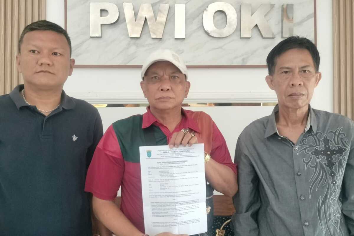 Terima SK dari Dishub OKI, Pengelola Parkir Baru tak Bisa Tarik Retribusi 