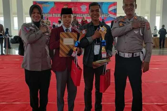 Lomba RSPA Polda Sumsel 2023, Satlantas Polres Banyuasin Borong 3 Piala 