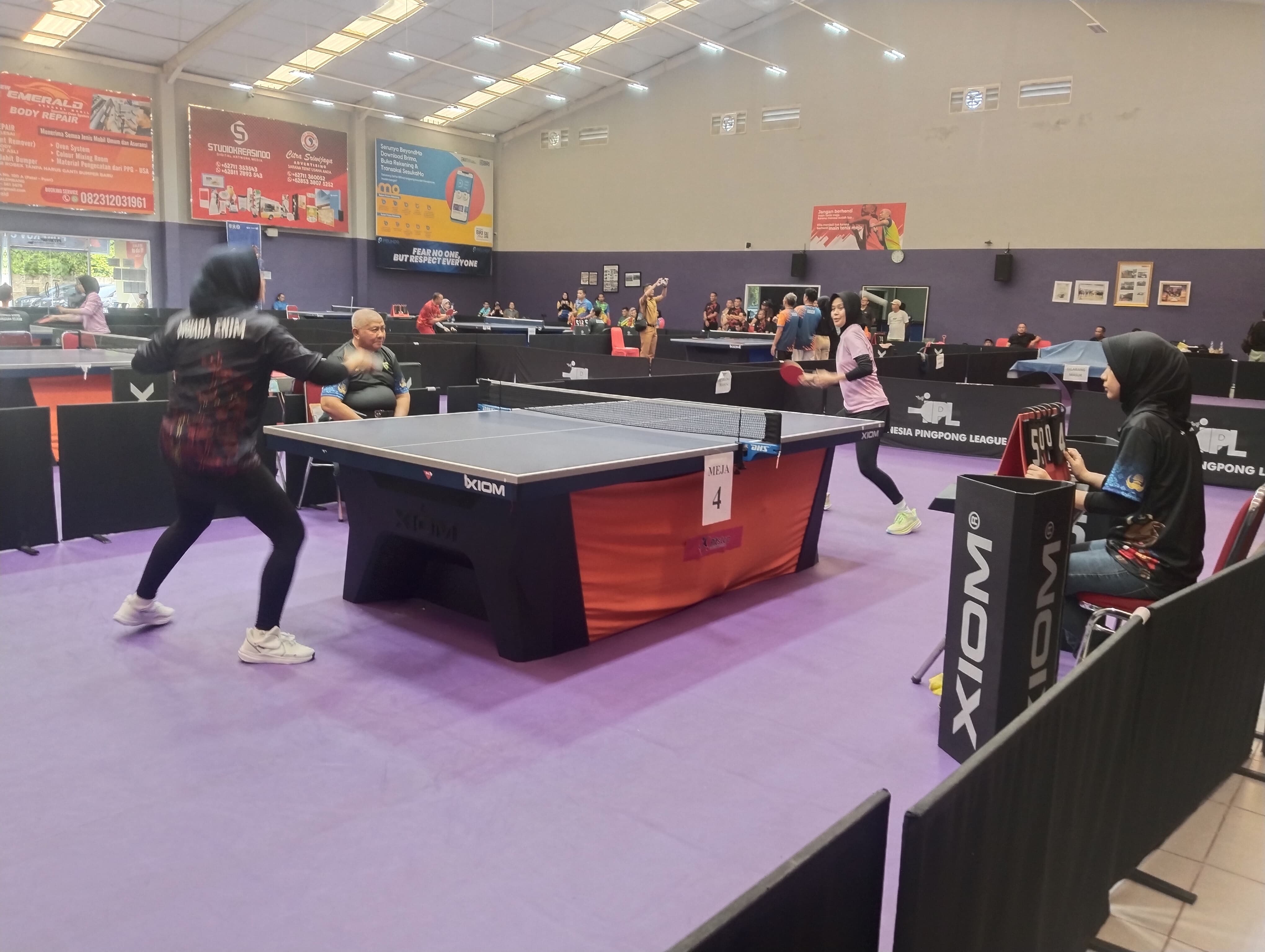 Refany, Juara Tenis Meja Porprov Korpri Sumsel 2025