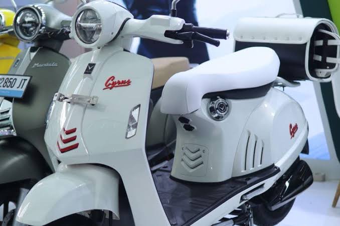 Volta Cyrus: Motor Listrik Mewah Desain Mirip Vespa