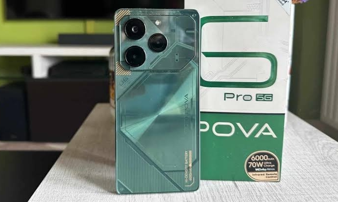 Tecno POVA 6 Pro 5G : Smartphone Gaming dengan Baterai Badak