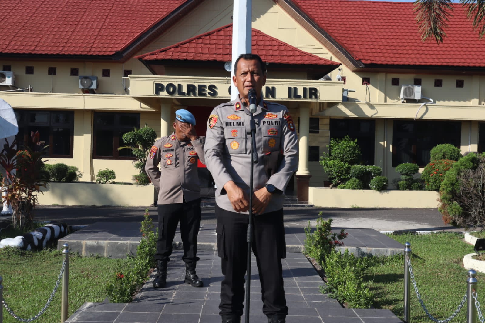 Peringatan Hari Tani Nasional, Polres Ogan Ilir  Siagakan Personel