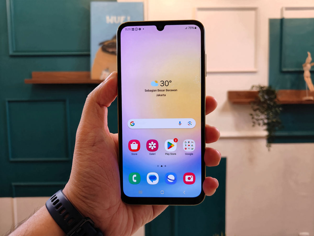 Samsung Galaxy A25 5G : Disupport Layar AMOLED dengan Refresh Rate 120 Hz