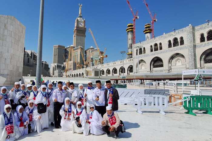 Jemaah Haji Laksanakan Tawaf Ifadah-Sa'i