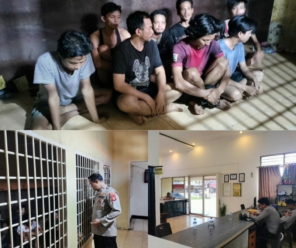 Delapan Tahanan Polsek Indralaya Kondisi Sehat dan Aman