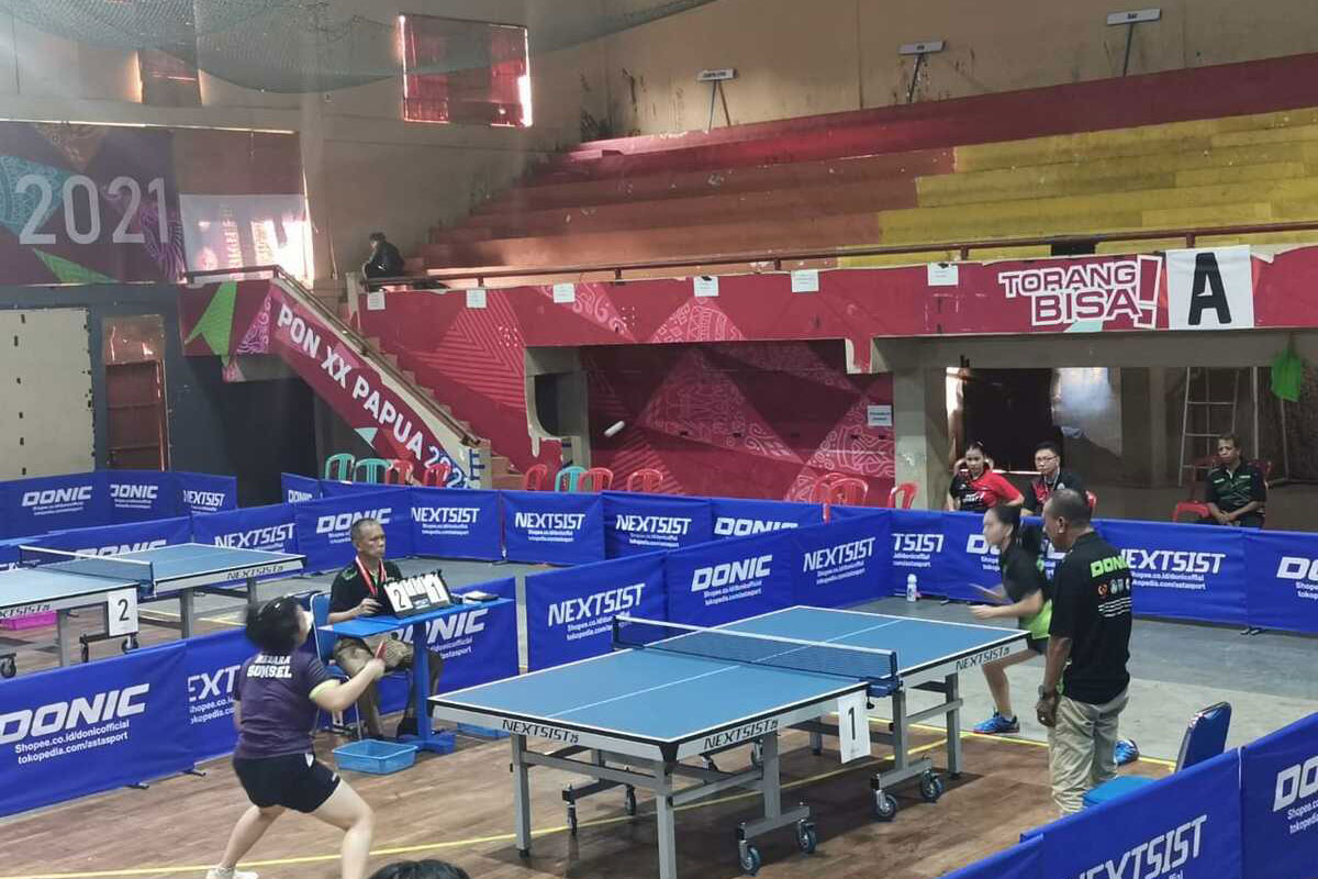 Kejurwil Tenis Meja Pengprov PTMSI Sumsel, Lampung Setor Nama, Sumbar Susun Pemain