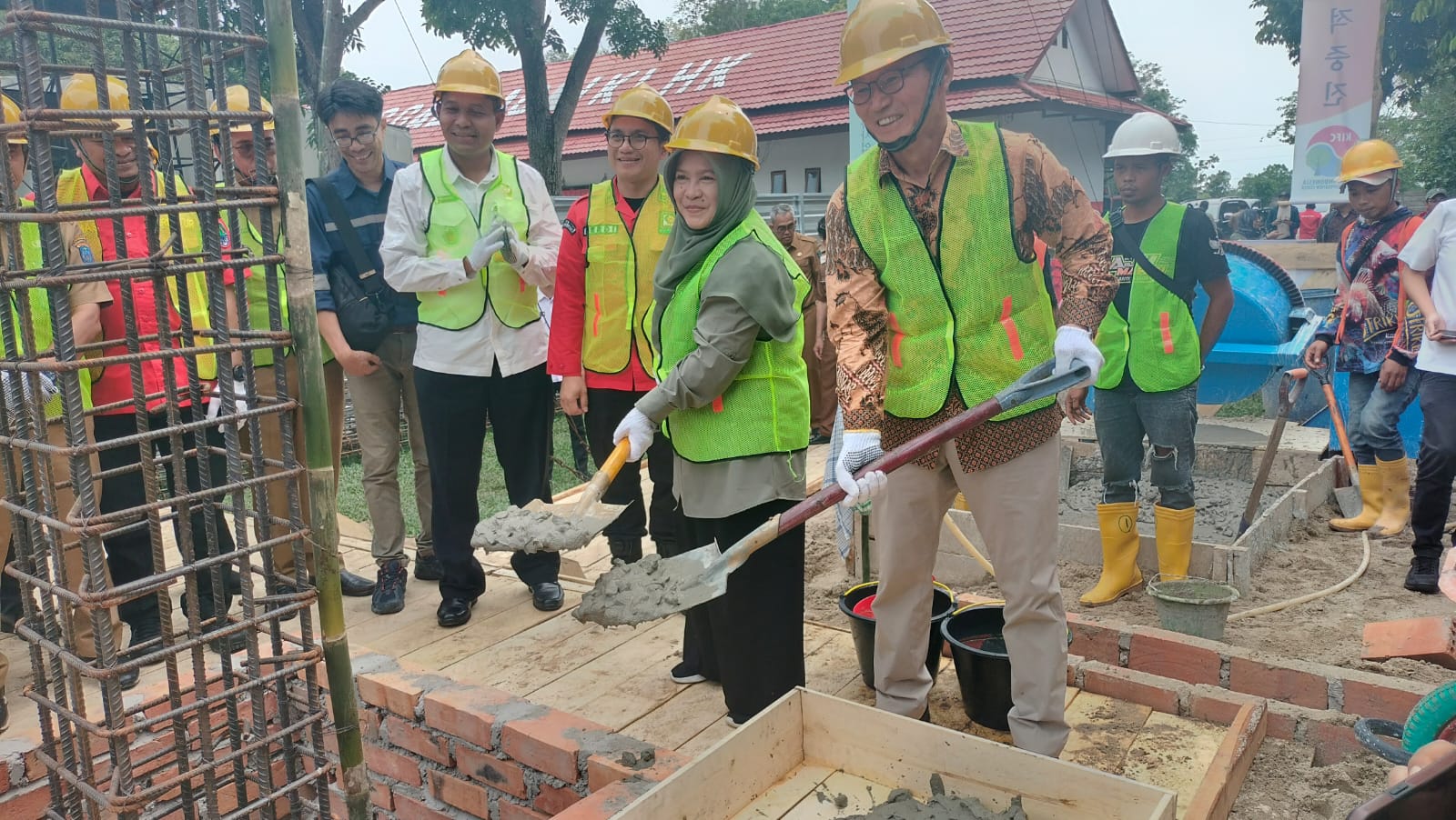 Bangun Gedung Forest and Land Fire Management Center Korea-Indonesia Pusat Pengendalian Karhutla di OKI