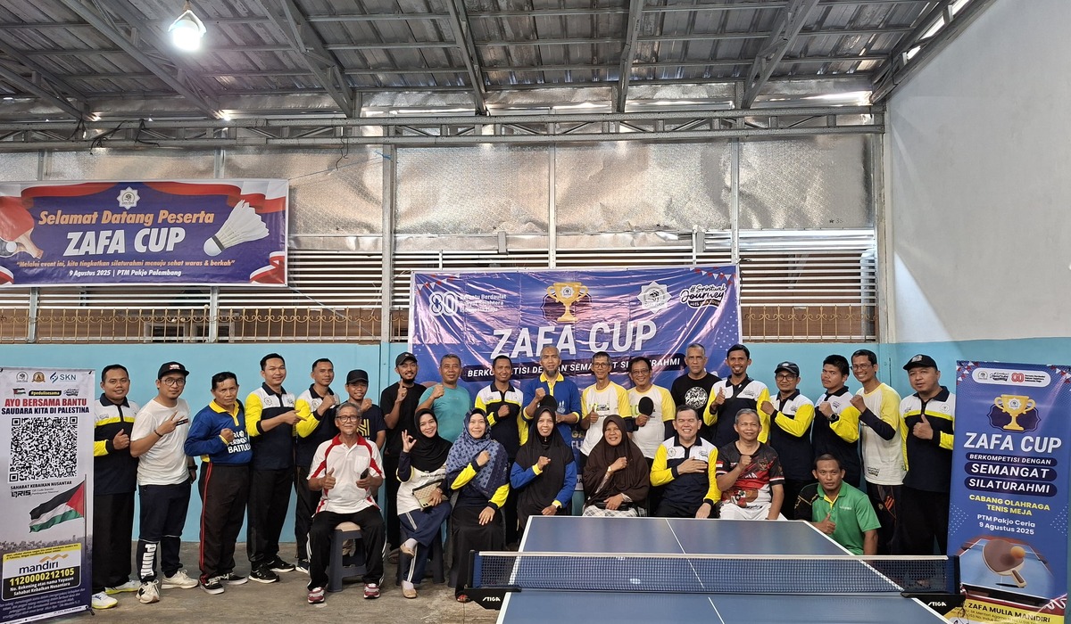 Ini Juara Turnamen Tenis Meja Zafa Cup AntarMitra