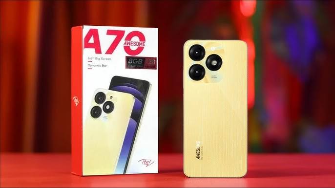 Itel A70: Dibekali Baterai 5.000 mAh dengan Penyimpanan 128 GB