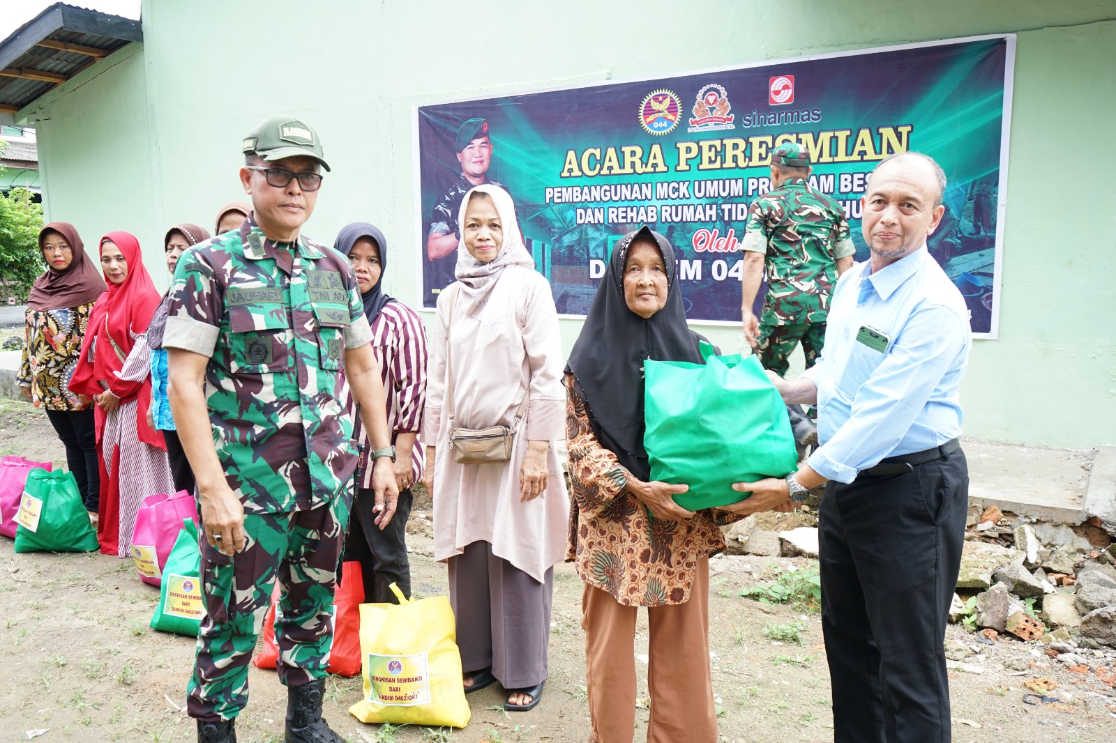 Kasdim 0402 OKI Berharap Program RTLH Berlanjut