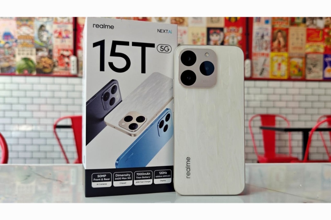 Realme 15T 5G : HP Terbaru yang Tawarkan Layar AMOLED dengan Baterai 7.000 mAh