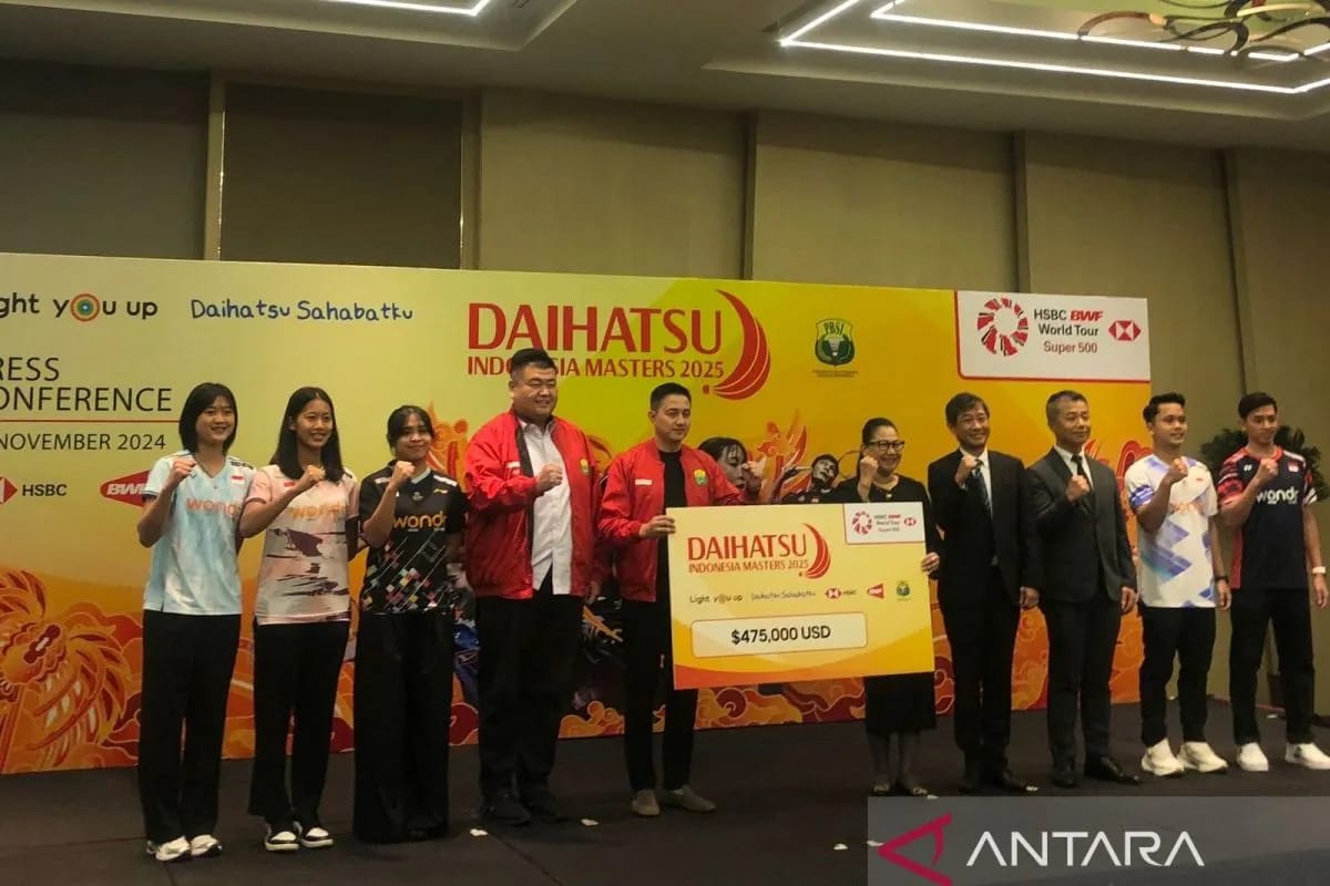 Daihatsu Indonesia Masters 2025 Siap Digelar, Tiket Sudah Bisa Dibeli