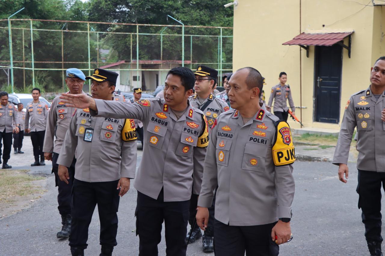 Kapolda Sumsel Tinjau Progres Pembangunan Gedung SPKT Polres Ogan Ilir