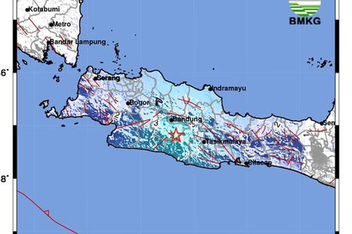 Kabupaten Garut Diguncang Gempa, Kekuatan Mencapai 5,0 Magnitudo