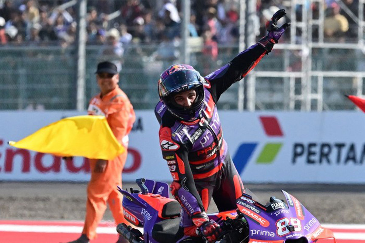 Juara MotoGP 2024 Mandalika, ini Kata Jorge Martin